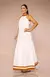 Vestido Linho | Modelagem Ampla e Amarração nas Costas - OFF - comprar online