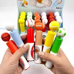 Marca Texto Fofo Bolinhas - Cotton papelaria