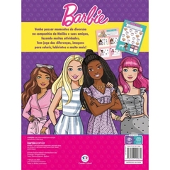 Livro Adesivos Barbie - Passatempos especiais na internet