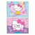 CADERNO CARTOGRAFIA CAPA DURA 80FL HELLO KITTY JANDAIA