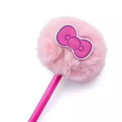 CANETA POMPOM COM APLIQUE HELLO KITTY - LEOARTE - comprar online