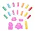 Massinha de Modelar Coracao HELLO KITTY 7 CORES - comprar online