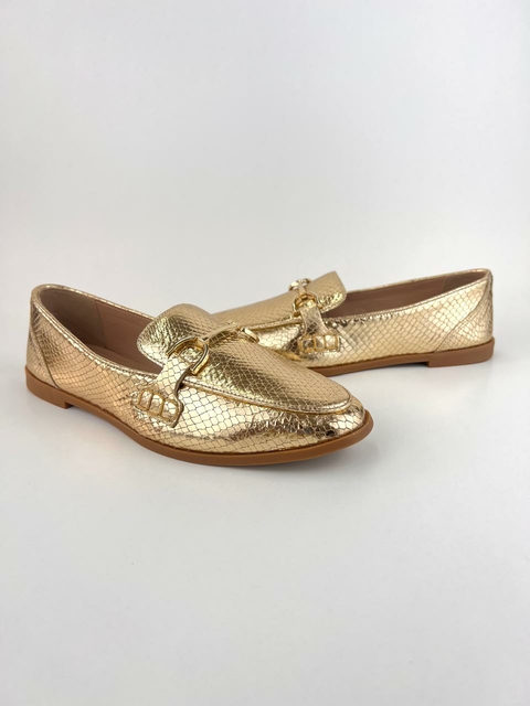 Loafer New Sabrina Ouro Light