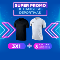 PROMO 3X1 DE CAMISETAS DEPORTIVAS