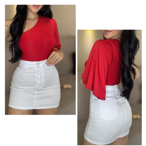 Saia Jeans Bruna