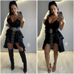 Conjunto Preto BOHO na internet