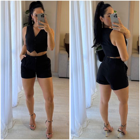Conjunto Alfaiataria Short - comprar online