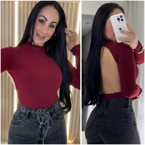 Body Canelado Lud - comprar online