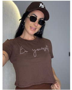 Cropped Marrom - comprar online