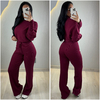 Conjunto modal marsala