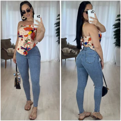 Cropped de Ponta Bege - comprar online