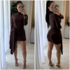 Vestido Marrom