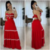 Vestido Longo vermelho