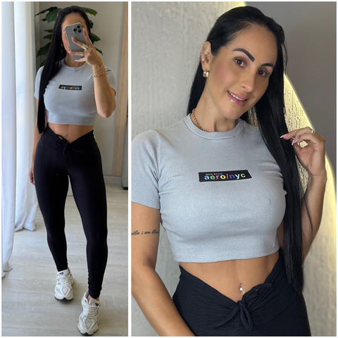 Cropped Canelado Viki