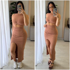 Vestido Canelado - comprar online