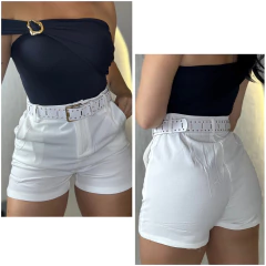 Short Alfaiataria Branco na internet