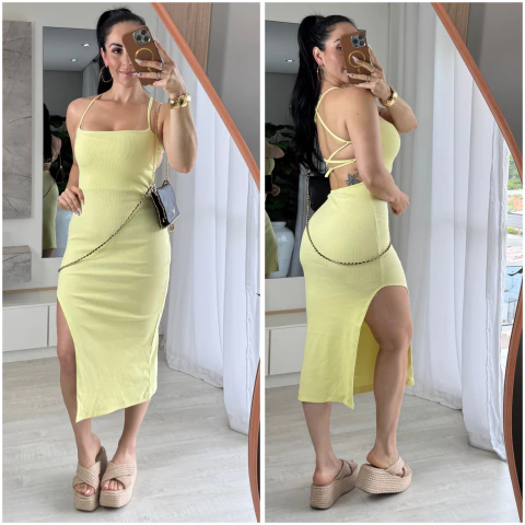 Vestido Canelado JL - comprar online