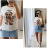 T-Shirt Urso -01 Branca