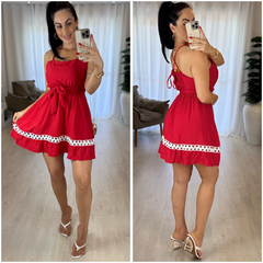 Vestido Juyana Vermelho