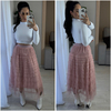 Saia Sereia Rosa Claro