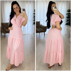 Vestido Jr Rosa