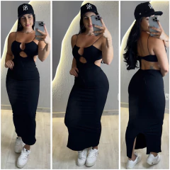 Vestido Canelado - comprar online