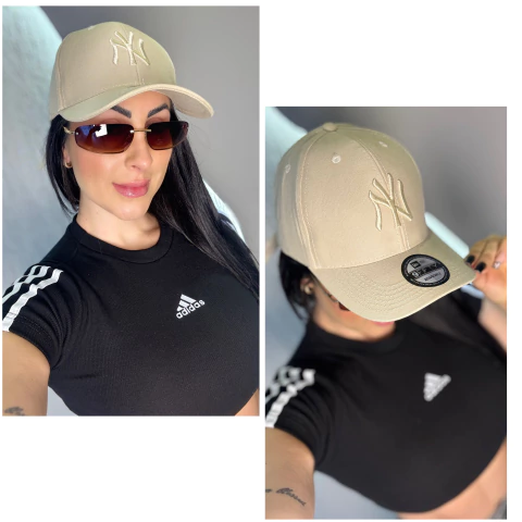 Boné NY Bege - comprar online