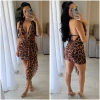 Vestido Tule Animal Print - comprar online