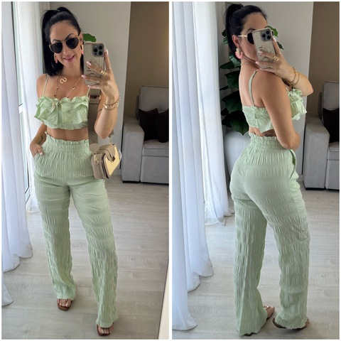 Conjunto mya Verde Menta - comprar online