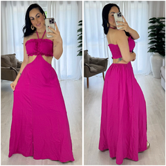 Vestido Longo Pink