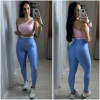 Conjunto Suzy Bicolor Azul - comprar online