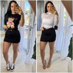 Short Saia Cris na internet