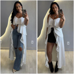 Bata Boho Branca - comprar online