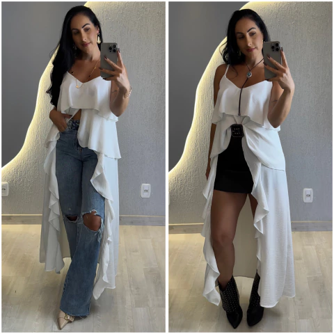 Bata Boho Branca - comprar online