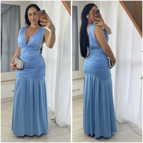 Vestido Drapeado-50 - comprar online