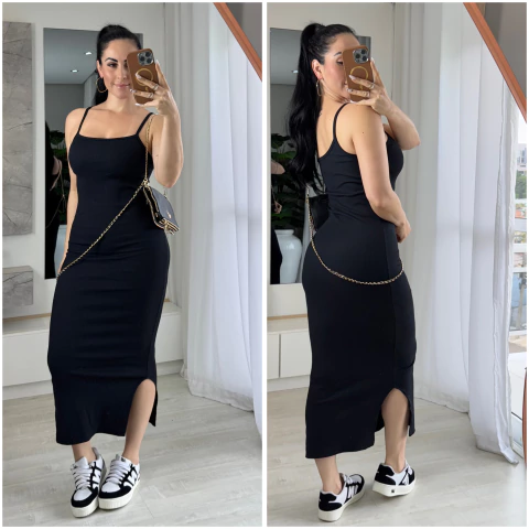 Vestido Canelado JL - comprar online