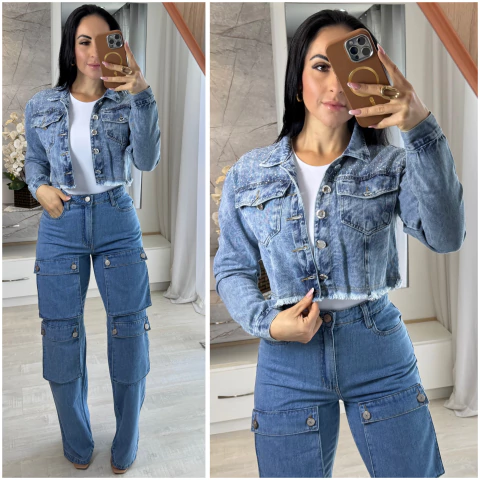 Jaqueta Jeans