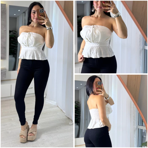 Blusa Peplum Silvia - comprar online