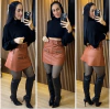Saia Dhara - Marrom
