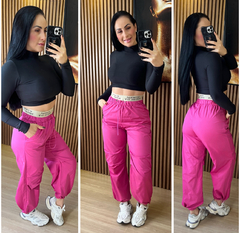 Calça Mya rosa