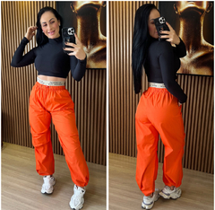 Calça Mya laranja