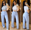 Calça Pantalona Azul