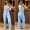 Calça Jeans Wide Leg