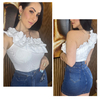 Body Babado - Branco