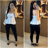 Blusa Flor Mayte branco