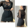Body Tule Preto - comprar online