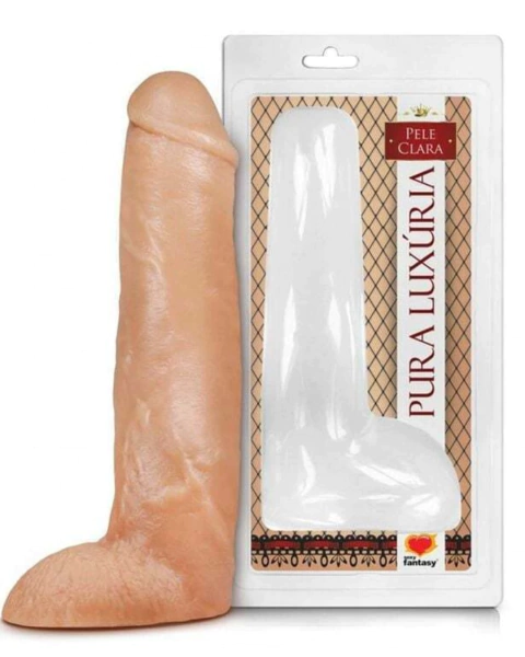 Prótese 27X 6Cm Com Escroto - Pele Clara - comprar online