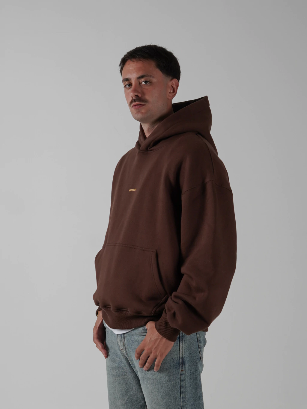 Buzo Hoodie SWG Marrón