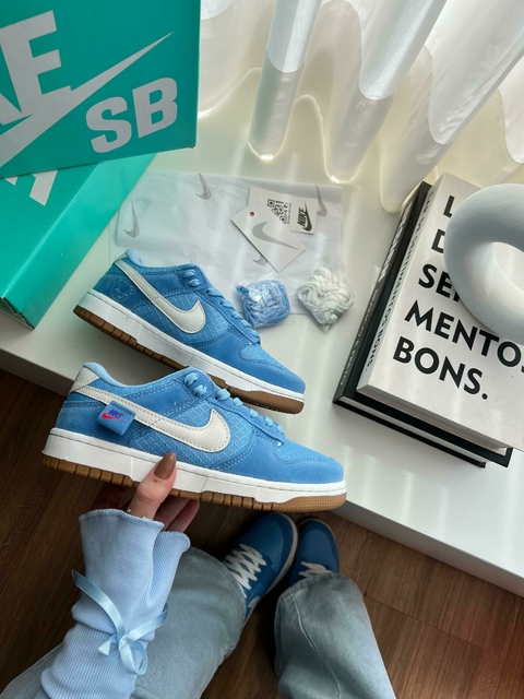 Dunk Teddy Bear - Camurça Azul - comprar online