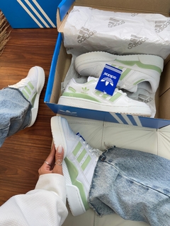 Imagem do Adidas Fórum Low - Branco c/ Verde